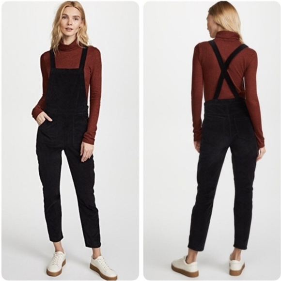 Madewell Pants - ❤️ MADEWELL VELVET SKINNY OVERALLS, MEDIUM
